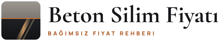 Beton Silim Fiyatı
