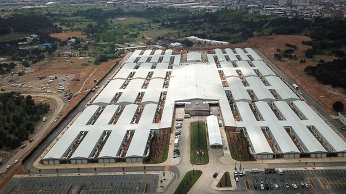 Pandemi Hastanesi Sancaktepe Rönesans — zemin uygulaması